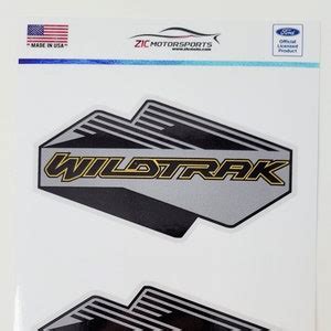 Ford Bronco Wildtrak Vinyl Decals Laminated Not Oe Replacements Etsy