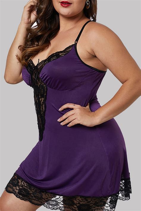 Sexy Patchwork Solid See Through Backless Lingerie InStyleBuy