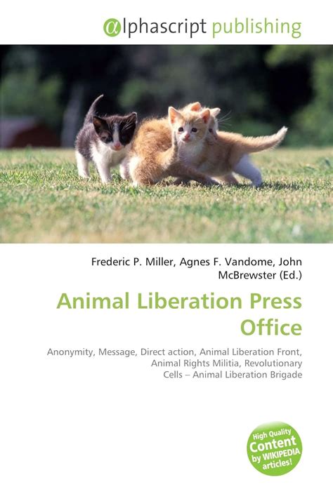 Animal Liberation Press Office Anonymity Message Direct Action