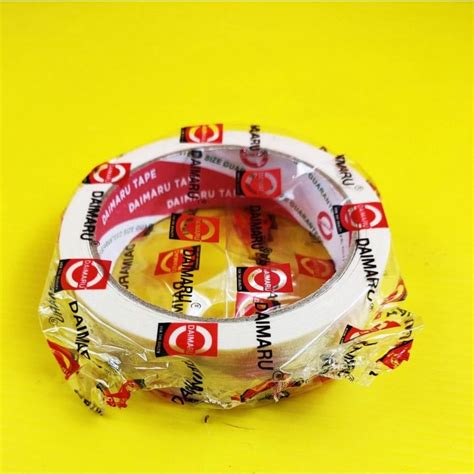 Lakban Kertas Masking Tape Daimaru Inch Lazada Indonesia