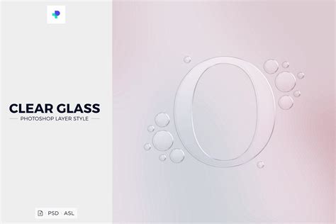 Clear Glass - Photoshop Layer Style – MasterBundles