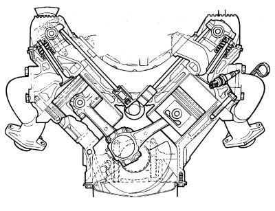 W8 Engine Diagram