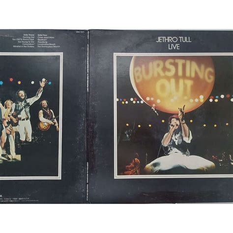 Bursting Out By Jethro Tull Double Lp Gatefold With 0711m Ref122883181