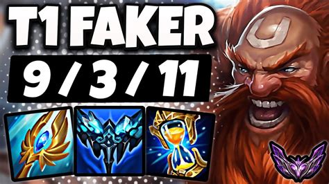 T1 Faker Gragas Vs Annie MID Lol Korea Master Patch 13 10 YouTube