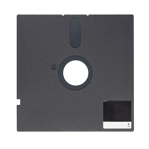 Premium Photo Black Inch Floppy Disk Or Diskette Isolated On