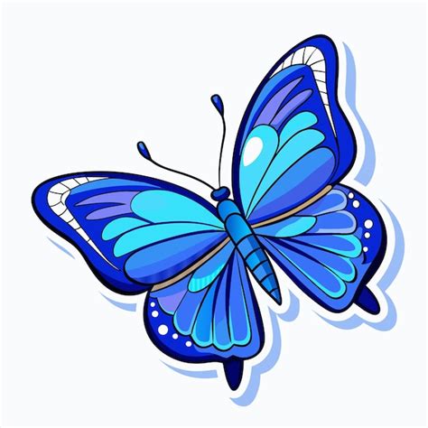 Premium Vector A Butterfly With The Words Butterfly On It