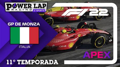 F1 22 T11 POWERLAP RACING GRID APEX GP DA ITALIA MONZA ETAPA