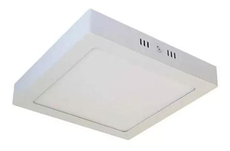 Kit De 20 Paneles LED Cuadrados Superpuestos Para Techo 25 W 30 X 30