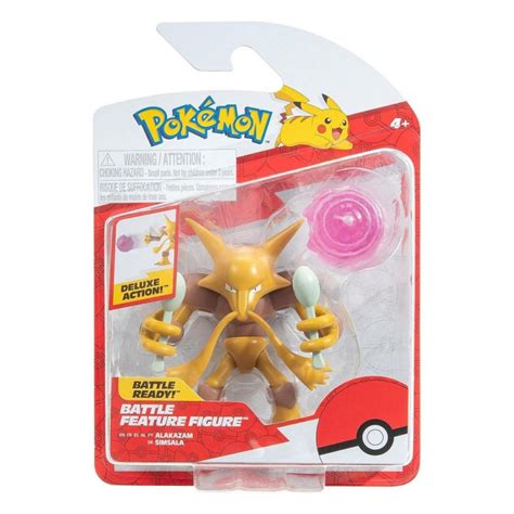 Alakazam Figurine Battle Feature Figure Deluxe Action Pokémon