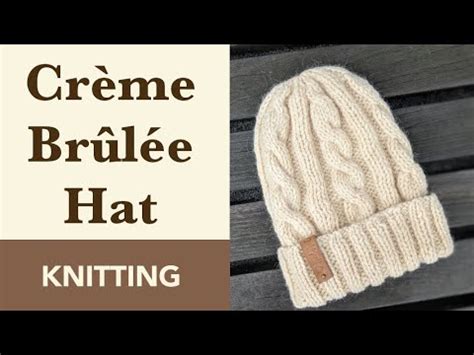 How To Knit A Cable Hat With Straight Needles Cr Me Br L E Chunky