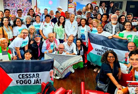 Cebrapaz rechaça genocídio do povo palestino e o bloqueio dos EUA a