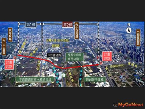 台中市政路延伸開闢第二標131開工 區域情報 Mygonews買購房地產新聞