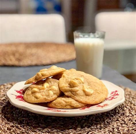 Recette De Biscuits Aux Noix De Macadam Et Chocolat Blanc Comme Chez