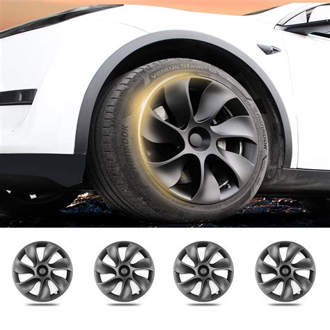 Buy Nakonic Pcs For Tesla Model Y Wheel Covers Inch Wheel