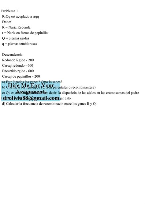 Problema Rrqq Est Acoplado A Rrqq D Nde R Nariz Redonda Pdf