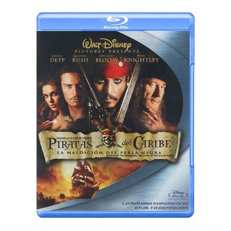 Piratas Del Caribe La Maldici N Del Perla Negra Blu Ray Bodega