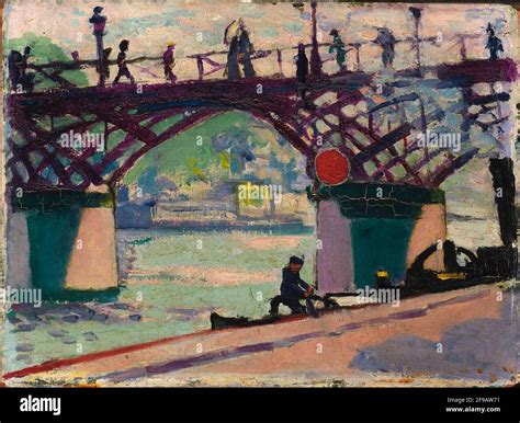 Pont des Arts, 1908-1911 Stock Photo - Alamy