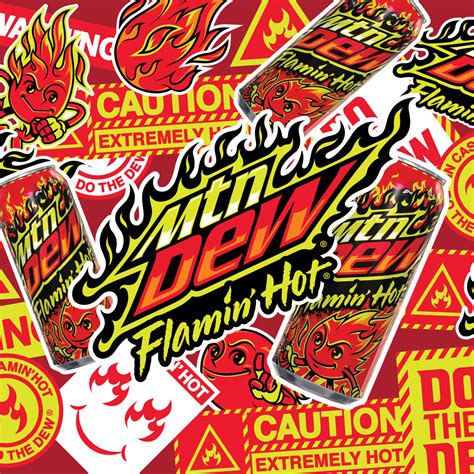 Slideshow MTN DEW Introduces Limited Edition Flamin Hot Flavor