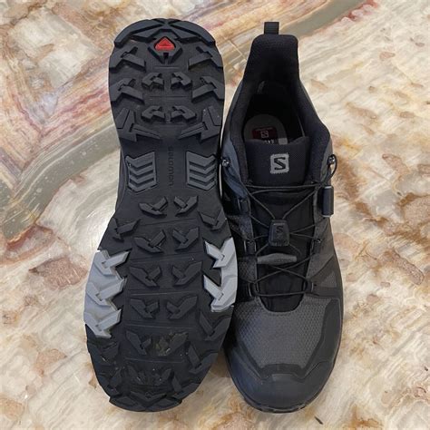 Mens Salomon X Ultra Gore Tex Black Magnet Monument Gem