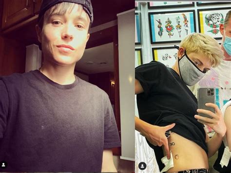 Elliot Page And Pal Mae Martin Get Matching Coffee Cup Tattoos - TODAY