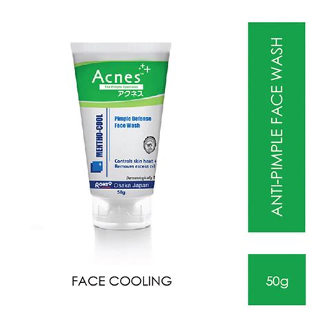 Acnes Mentho Cool Pimple Defence Face Wash G