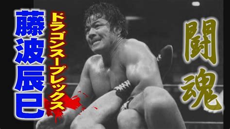 プロレス 闘魂 藤波辰巳 ドラゴンスープレックス Tatsumi Fujinami Youtube