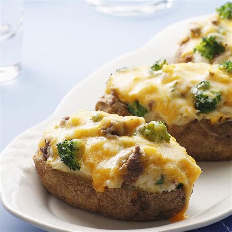 Loaded Twice Baked Potatoes Recipe EatingWell