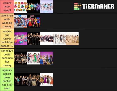 Drag Race Promo Photos Tier List Community Rankings Tiermaker