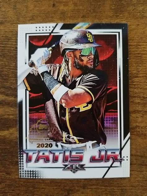 Topps Chrome Fernando Tatis Jr Fp Topps Fire Nbcd Preview Ebay