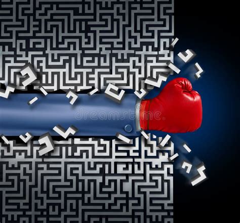 Breaking Out Stock Illustration Illustration Of Clear 29464393