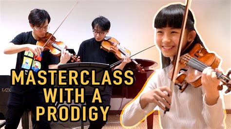 World Class Prodigy Violinist Chloe Chua Gives TwoSet a Violin Lesson ...