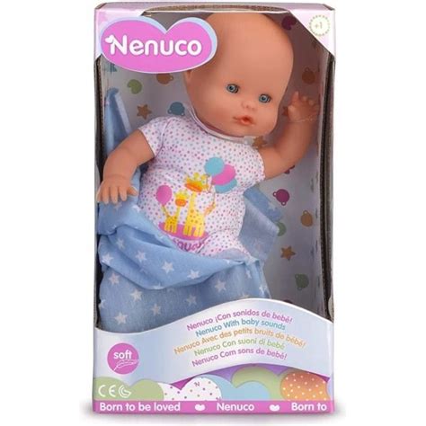 Poup E Famosa Nenuco Newborn Sons De B B Couverture Incluse