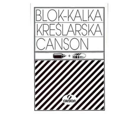 KALKA TECHNICZNA Canson 110g KOMPLET 100 ARK A4 789 Cena Opinie