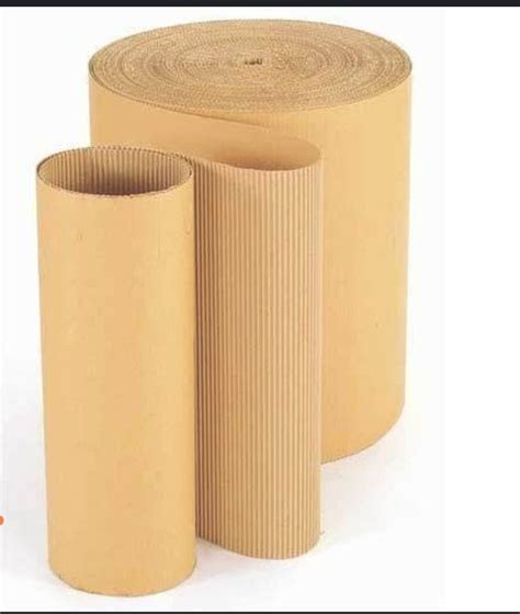 Royal Brown Corrugated Packaging Roll GSM 120 150 GSM Packaging