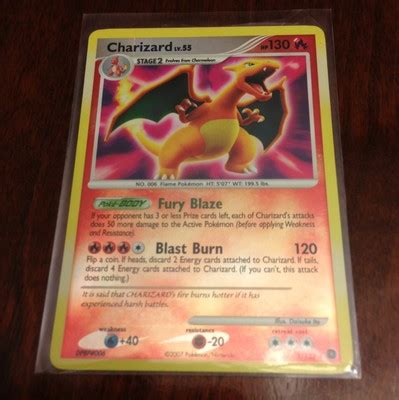 Pokemon Secret Wonders Single Card Reverse Holofoil Rare Charizard