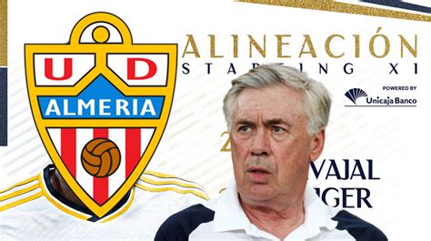 Ancelotti Sorprende Con Su Once Contra El Almer A Dos Cambios