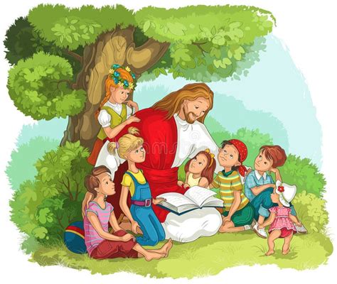 Jesus Children Stock Illustrations – 4,776 Jesus Children Stock ...