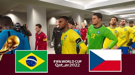 Fifa Mobile World Cup 2022 Czech Republic Vs Brazil Semi Finals