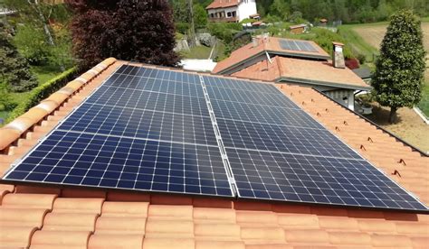 Impianto Fotovoltaico Sunpower A Merone Co Via Segantini B