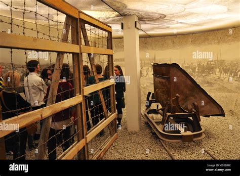 Replica Of Concentration Camp In Historical Museum Stock Photo Alamy