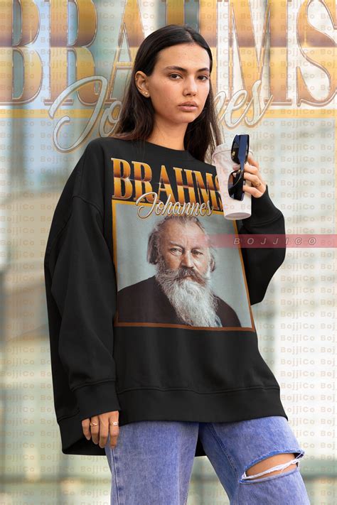 Johannes Brahms Classical Music Artist Sweatshirt German Composer