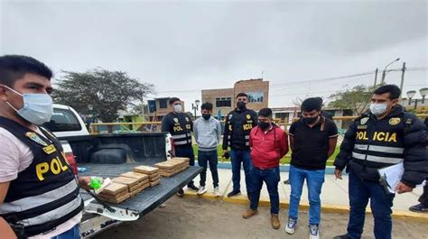 Chiclayo PNP Incauta 25 Kilos De Droga Camuflada En Puerta De