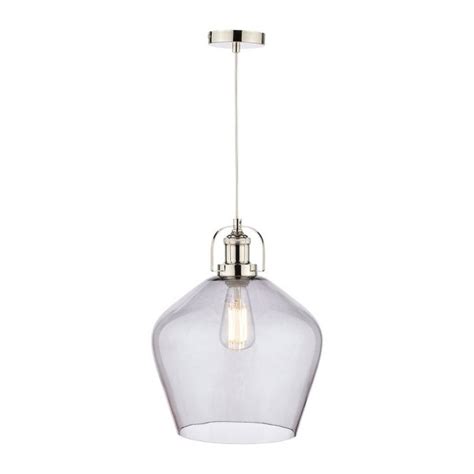 Smoked Glass Pendant Ceiling Light Laura Ashley Lighting Company