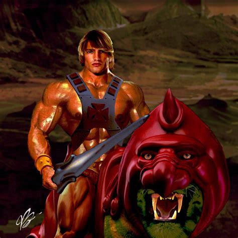 He Man And Battlecat By Planetbryan On Deviantart