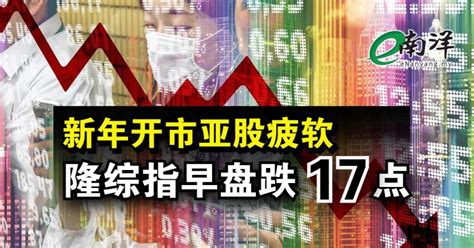 新年开市亚股疲软 隆综指早盘跌17点