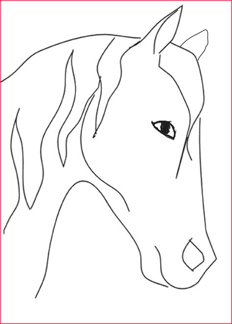 Horse Simple Drawing At Explore Collection Of