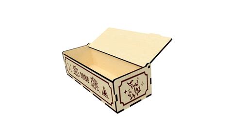 Laser Engraved Box Svg Glowforge Files For Laser Files Box Etsy