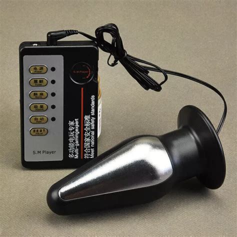 ELECTRIC BDSM STIMULATOR PLUG ANAL BUTT PLUG ANAL BUTT MEN