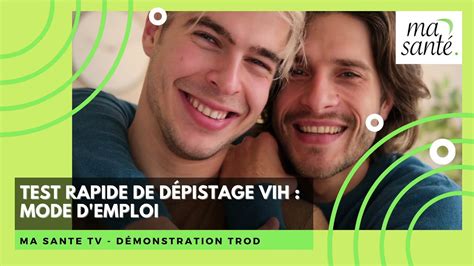 D Pistage Vih Par Trod Mode D Emploi Youtube