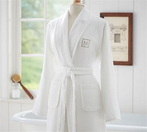 Waffle Weave Resort Robe Pottery Barn Australia